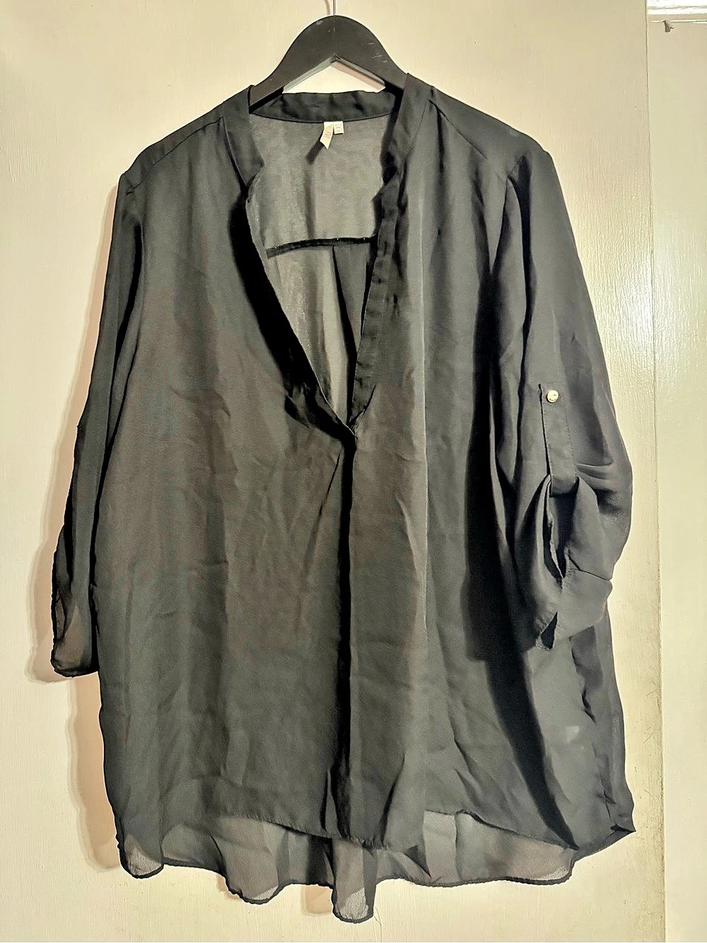 Old Navy Black Tunic Size 3X Like New